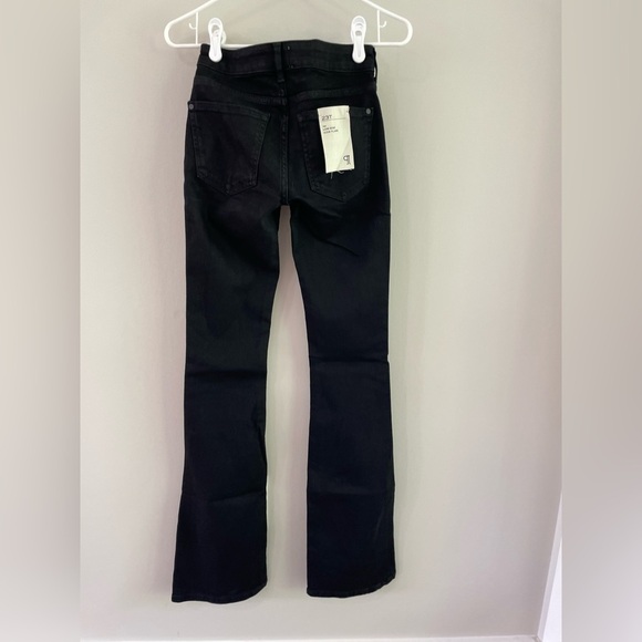 Pilcro by Anthropologie - The Icon Flare Jeans - Black Wash - Size 23 Tall - NWT - Picture 13 of 13